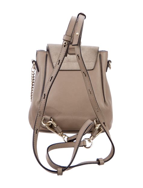 chloe backpack mini.